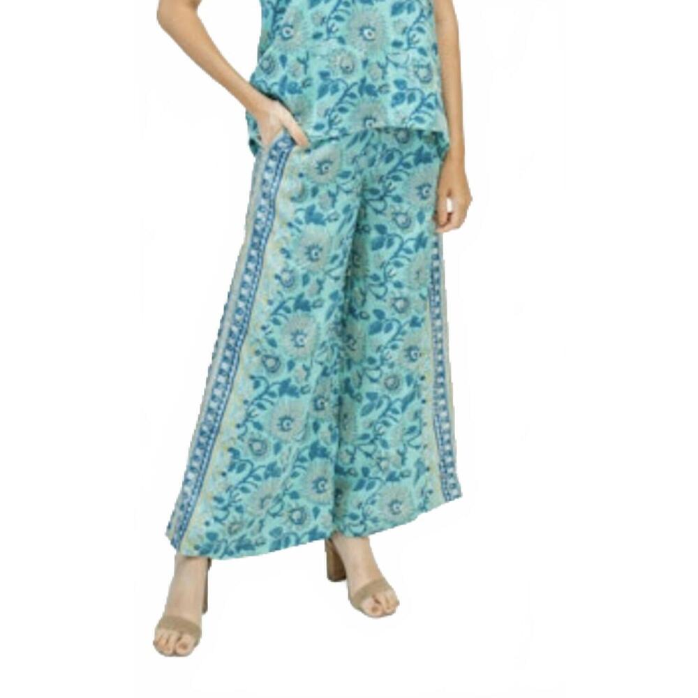 NEW CLARA THE LABEL fawn pant in blue bonnet